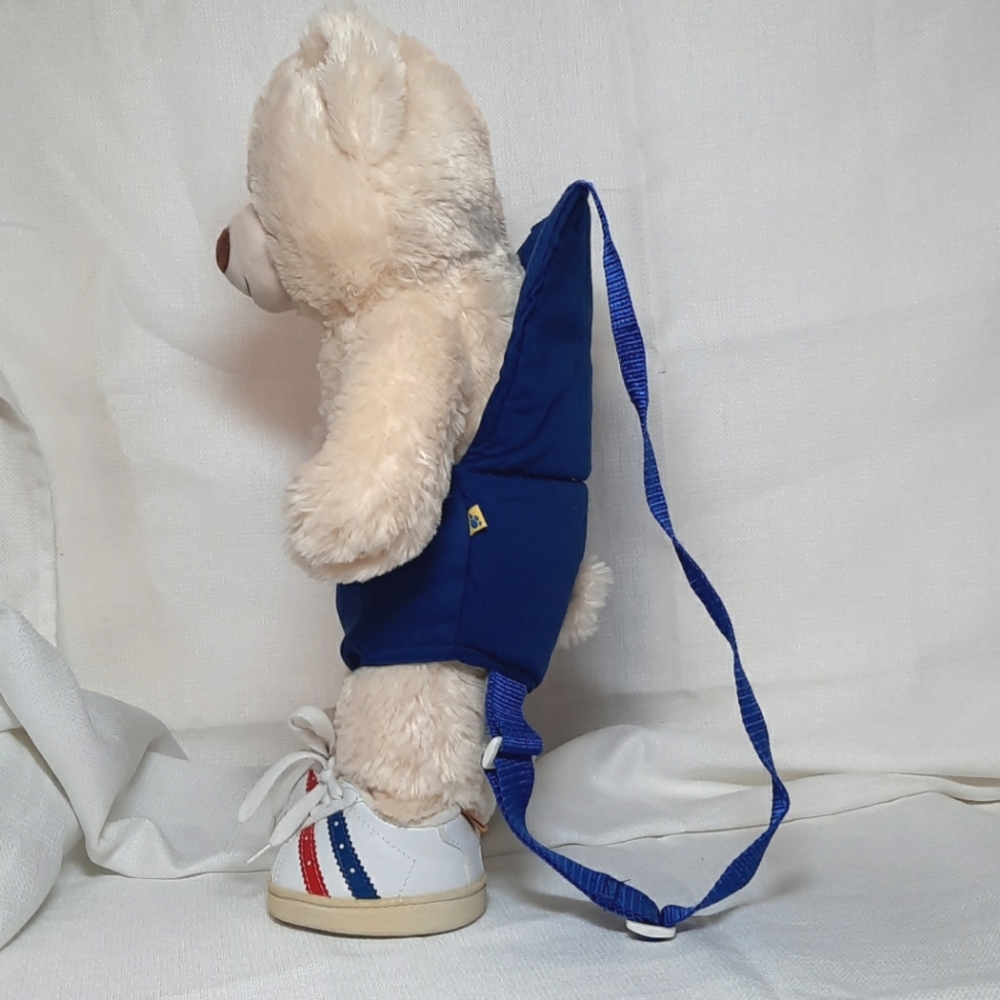 Build•A•Bear Lil' Cub Pudding 15"/Carrier & Shoes - Picture 11 of 15